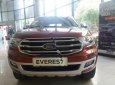 Ford Everest Titanium 2.0L 4x4 AT 2018 - Bán ô tô Ford Everest Titanium 2.0L 4x4 AT đời 2018, màu đỏ, xe hoàn toàn mới