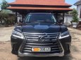 Lexus LX 570 2017 - Bán Lexus LX 570 năm 2017, màu đen, đăng ký 2017, nội thất da bò