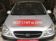 Hyundai Getz 1.0MT 2010 - Bán Hyundai Getz 1.0MT năm 2010, màu bạc, nhập khẩu nguyên chiếc