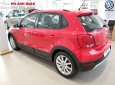 Volkswagen Polo Cross 2018 - Bán xe Wolkswagen Polo Cross màu đỏ, xe đô thị nhập khẩu Châu Âu chính hãng/ hotline: 090.898.8862