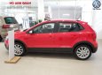 Volkswagen Polo Cross 2018 - Bán xe Wolkswagen Polo Cross màu đỏ, xe đô thị nhập khẩu Châu Âu chính hãng/ hotline: 090.898.8862