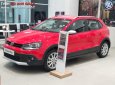 Volkswagen Polo Cross 2018 - Bán xe Wolkswagen Polo Cross màu đỏ, xe đô thị nhập khẩu Châu Âu chính hãng/ hotline: 090.898.8862