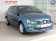 Volkswagen Polo 2018 - Xe Volkswagen Polo Sedan, màu xanh dương chính hãng, trả góp 90% nhận xe ngay/ hotline: 090.898.8862