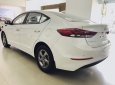 Hyundai Elantra 1.6 AT 2018 - Bán Hyundai Elantra 1.6 AT màu trắng xe có sẵn giao ngay, hỗ trợ vay trả góp lãi suất ưu đãi, LH 0903 175 312