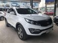 Kia Sportage   2.0AT   2015 - Bán Kia Sportage 2.0AT màu trắng, nhập khẩu nguyên chiếc Hàn Quốc, sản xuất và đăng ký cá nhân 08/2015
