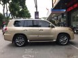 Lexus LX 570 2009 - Cần bán Lexus LX 570 sx 2009, lên form 2015, màu ghi vàng, nhập Mỹ