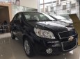 Chevrolet Aveo 1.4L MT 2018 - Bán Chevrolet Aveo 1.4L MT 2018, màu đen, 379 triệu