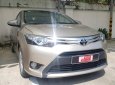 Toyota Vios 1.5G (CVT) 2017 - Bán xe Toyota Vios 1.5G (CVT) đời 2017, màu nâu vàng, gía thương lượng