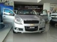 Chevrolet Aveo 2018 - Cần bán lại xe Chevrolet Aveo sản xuất năm 2018, màu bạc, giá tốt