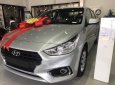 Hyundai Accent   MT Base   2018 - Bán ô tô Hyundai Accent MT Base năm sản xuất 2018, màu bạc, giao xe ngay