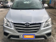 Toyota Innova 2.0E 2014 - Bán Toyota Innova năm 2014 màu bạc, giá tốt 595tr hỗ trợ 100% phí trước bạ