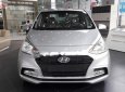 Hyundai Grand i10 1.2 MT 2018 - Cần bán Hyundai Grand i10 1.2 MT 2018, màu bạc, giá 384tr