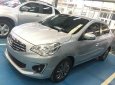 Mitsubishi Attrage 1.2 MT 2018 - Bán xe Mitsubishi Attrage 1.2 MT đời 2018, màu bạc, xe nhập