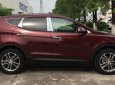 Hyundai Santa Fe 2,4AT 2018 - Bán Hyundai Santa Fe 2018 2.4AT máy xăng, màu đỏ, giao ngay trả góp 90%