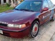 Honda Accord   1990 - Bán xe Honda Accord sản xuất 1990, màu đỏ, nhập khẩu