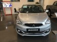 Mitsubishi Mirage CVT 2018 - Bán Mitsubishi Mirage CVT đời 2018, màu bạc, giao ngay