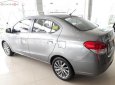 Mitsubishi Attrage  1.2 CVT 2018 - Bán xe Mitsubishi Attrage 1.2 CVT đời 2018, màu xám, nhập khẩu nguyên chiếc