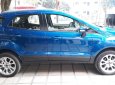 Ford EcoSport  Titanium 1.0L AT 2018 - Bán ô tô Ford EcoSport Tita 1.0 Ecoboost đời 2018, màu xanh lam, đủ màu, vay 90%, thủ tục nhanh gọn