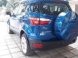 Ford EcoSport Titanium 1.0L AT 2018 - Cần bán xe Ford EcoSport 1.0 năm 2018, xanh lam, xe có sẵn đại lý, KM tặng 1 năm BHTV, thủ tục nhanh gọn