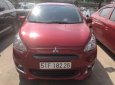 Mitsubishi Mirage CVT 2015 - Bán Mitsubishi Mirage CVT đời 2015, màu đỏ số tự động, giá 330tr