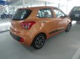 Hyundai Grand i10 2018 - Hyundai Grand i10 số sàn màu cam xe giao ngay trước tết, giá KM kèm quà tặng có giá trị, hỗ trợ vay LS ưu đãi. LH: 0903175312