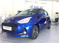 Hyundai Grand i10 2018 - Hyundai Grand i10 số tự động màu xanh giao ngay trước tết, giá KM kèm quà tặng hấp dẫn, hỗ trợ vay lãi suất ưu đãi. LH; 0903175312