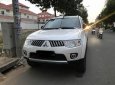 Mitsubishi Pajero Sport 2013 - Cần bán Mitsubishi Pajero Sport năm 2013, màu trắng đã đi 100.000km