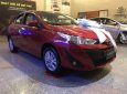 Toyota Vios   E MT 2018 - Cần bán Toyota Vios E MT 2019, màu đỏ, tặng bảo hiểm thân xe
