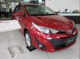 Toyota Vios 1.5G CVT 2018 - Bán xe Toyota Vios năm sản xuất 2018, màu đỏ, giá tốt