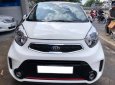 Kia Morning Si 1.25AT 2017 - Bán xe Kia Morning Si 1.25 AT sản xuất năm 2017, màu trắng, 385 triệu