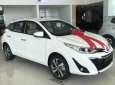 Toyota Yaris 1.5G CVT 2018 - Bán Toyota Yaris 1.5G CVT năm sản xuất 2018, màu trắng, nhập khẩu