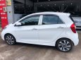 Kia Morning Si 1.25AT 2017 - Bán xe Kia Morning Si 1.25 AT sản xuất năm 2017, màu trắng, 385 triệu