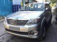 Toyota Fortuner     V  2015 - Bán Toyota Fortuner V Sx 2015, màu bạc, số tự động, mâm đúc, máy xăng rất tiết kiệm