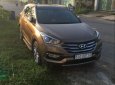 Hyundai Santa Fe 2017 - Bán Hyundai Santa Fe đời 2017, màu nâu