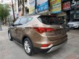 Hyundai Santa Fe 2.2L 2017 - Cần bán xe Hyundai Santa Fe 2.2L đời 2017, màu nâu, số tự động