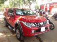 Mitsubishi Triton MT 2017 - Bán Mitsubishi Triton 2017 máy dầu, màu đỏ, số sàn, xe đẹp hơn cả mới