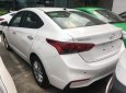 Hyundai Accent 1.4 MT 2018 - Cần bán xe Hyundai Accent 1.4 MT màu trắng, giao ngay, giá 490tr