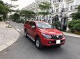 Mitsubishi Triton 2018 - Nhà dư dùng cần bán xe bán tải Triton 2018, số sàn, máy dầu, màu đỏ