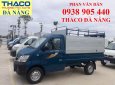 Thaco TOWNER 2018 - Bán xe tải Thaco 990kg, thùng mui bạt vào TP ĐN. Hỗ trợ trả góp nhanh gọn