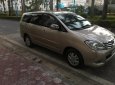 Toyota Innova G 2012 - Tôi muốn bán xe Toyota Innova 2.0G màu ghi vàng, sx 2012, chính chủ gia đình từ đầu