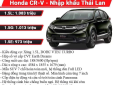 Honda CR V 2018 - [Đồng Nai] Chinh phục mọi nẻo đường cùng chiếc SUV đang hot hiện nay - Honda CRV