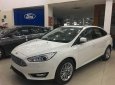 Ford Focus Trend 2018 - Bán Ford Focus Trend AT đời 2018, 5 cửa, màu trắng, giá tốt nhất vịnh bắc bộ, hỗ trợ lăn bánh, thủ tục nhanh gọn