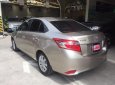 Toyota Vios 1.5E CVT 2016 - Bán Toyota Vios 1.5E CVT đời 2016, màu nâu vàng, biển số VIP