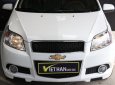 Chevrolet Aveo LT 1.4MT  2018 - Bán xe Chevrolet Aveo LT 1.4MT đời 2018, màu trắng, 398tr