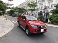 Mitsubishi Triton 2.5MT 2018 - Bán xe Mitsubishi Triton số sàn 2018 máy dầu màu đỏ