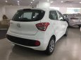 Hyundai Grand i10 1.2 MT Base 2018 - Hyundai I10 số sàn màu trắng xe giao ngay trước Tết, giá KM hấp dẫn, hỗ trợ vay lãi suất ưu đãi. LH: 0903175312