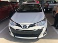 Toyota Vios   1.5E CVT 2018 - Cần bán Toyota Vios 1.5E CVT sản xuất 2018, màu trắng, giá tốt