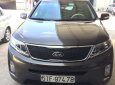 Kia Sorento GAT 2016 - Bán Kia Sorento GAT 2.4AT màu nâu titan máy xăng số tự động sản xuất 2016 biển Sài Gòn