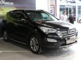 Hyundai Santa Fe 4WD 2.4AT 2015 - Bán Hyundai Santa Fe 4WD 2.4AT đời 2015, màu đen