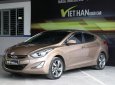 Hyundai Elantra GLS 1.8AT 2015 - Cần bán xe Hyundai Elantra GLS 1.8AT năm 2015, màu nâu, nhập khẩu nguyên chiếc, 558 triệu